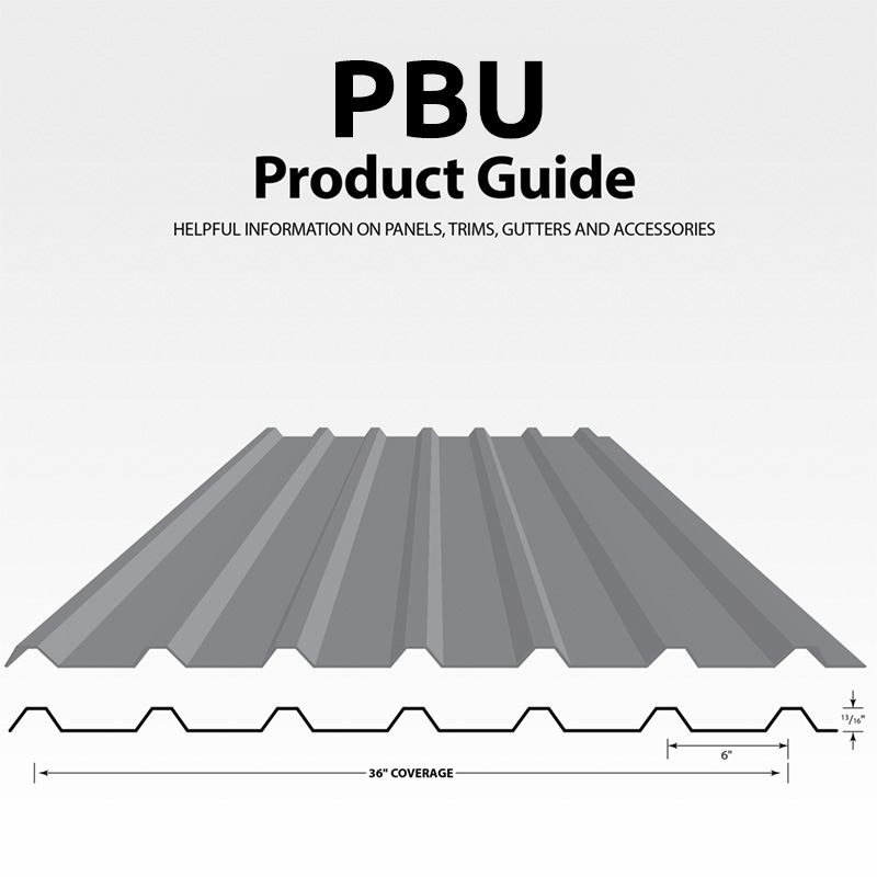 Roof Panels | PBU Product Guide Cover